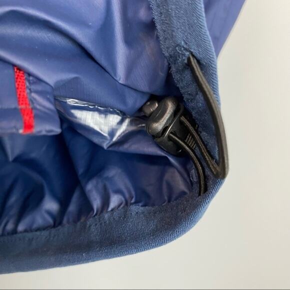 Peekaboo Beans Kids Navy Rain Jacket Navy Large NWT - Picture 5 of 8